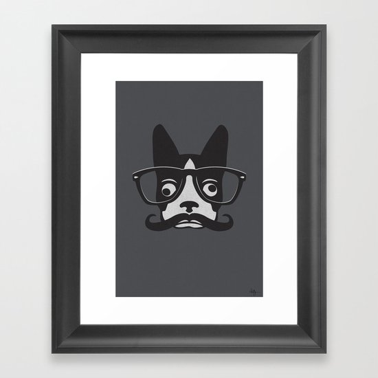 Boston Intellectual Framed Art Print