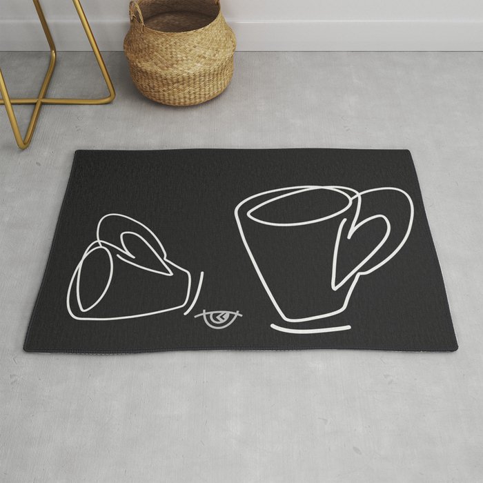 Cuppa Candor [Noir] Rug