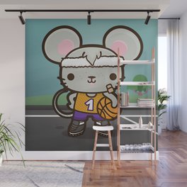 Matty the Sporty Mouse Wall Mural