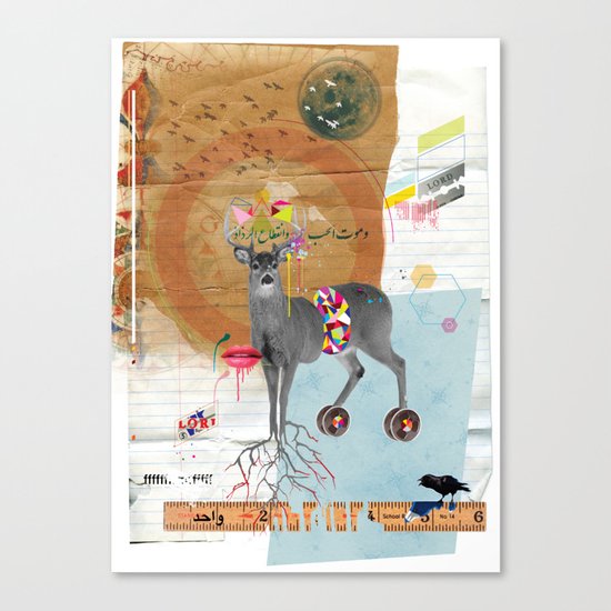 Oh Deer! Canvas Print