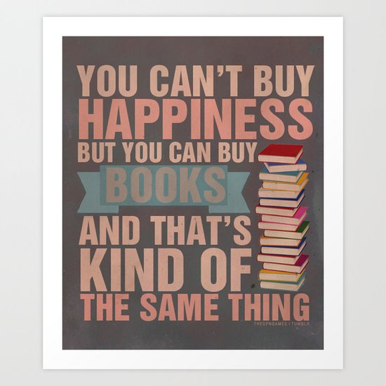 Books Art Print