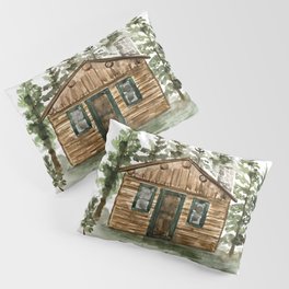 Cabin in the Woods Pillow Sham