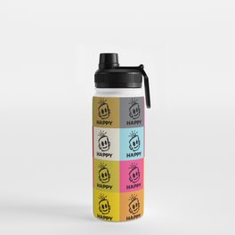 HAPPY SQUARES Water Bottle