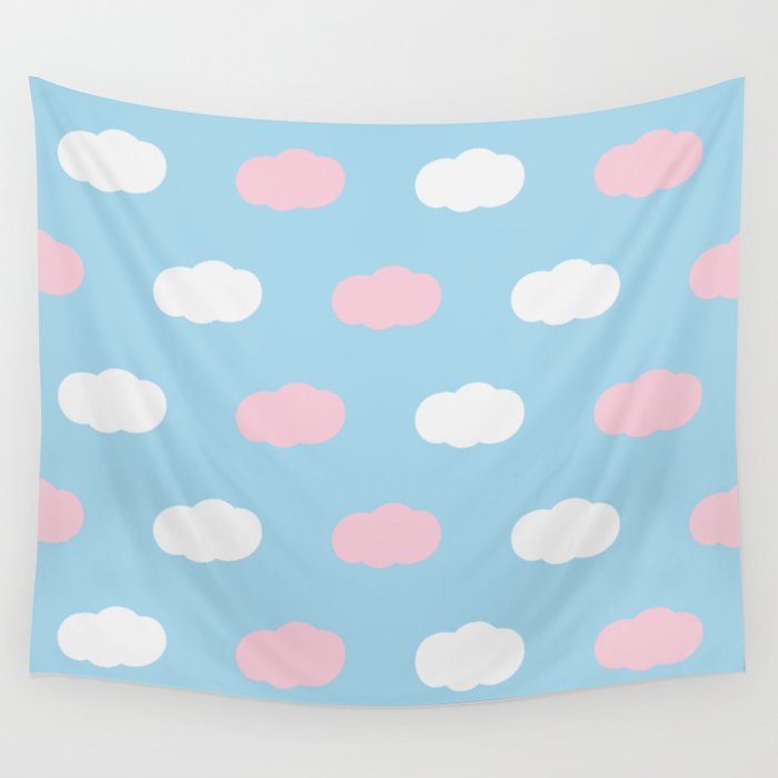Funny Cloud Wall Tapestry