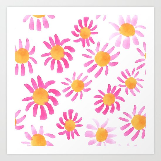 Daisy Art Print