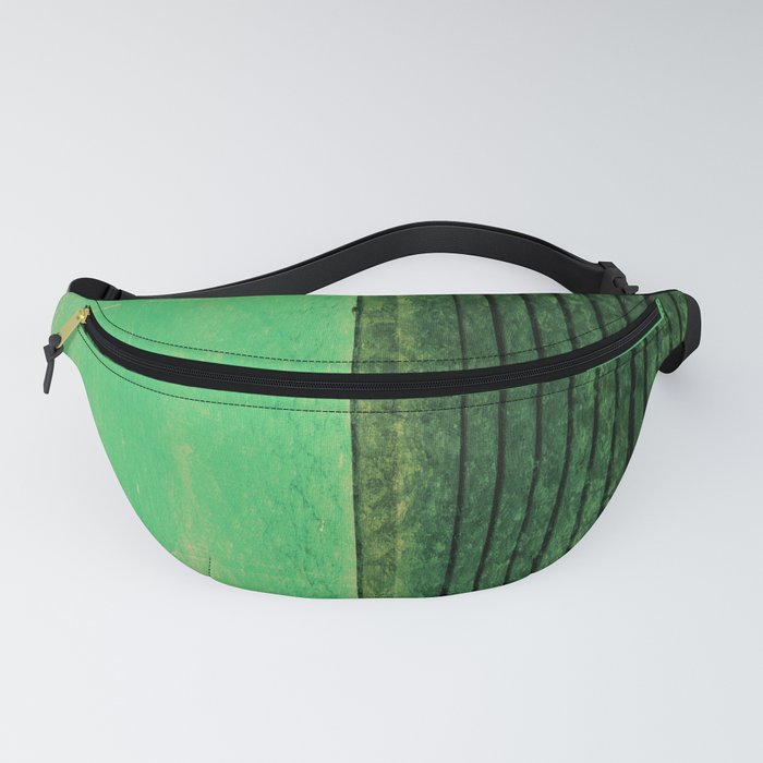 jade green soft enzyme wash fabric look Fanny Pack