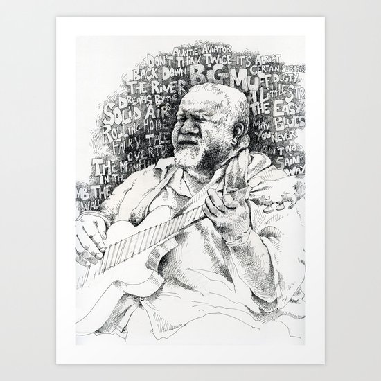 John Martyn Art Print