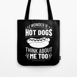 Hot Dog Chicago Style Bun Stand American Tote Bag