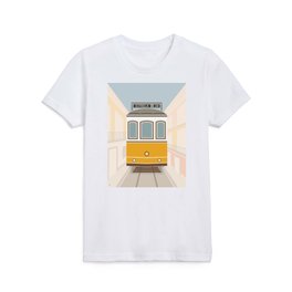 Lisbon Tram, Portugal Kids T Shirt