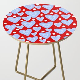 In The Mood For Love - Red and Blue Side Table
