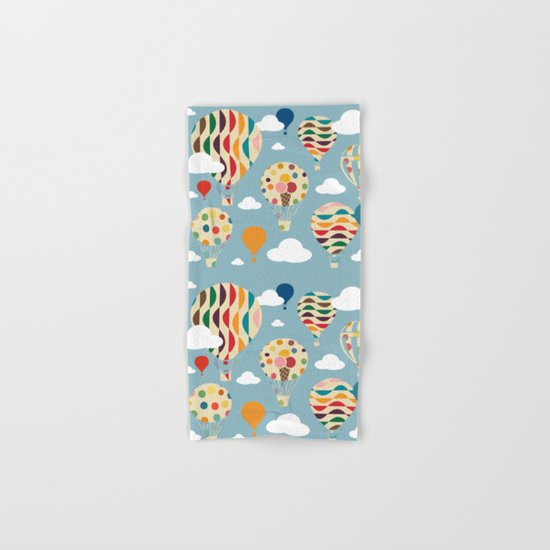 hot air ballon Hand & Bath Towel