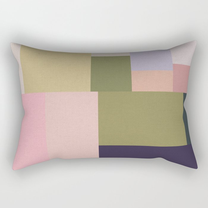 Bohemian Fields - Geo Pattern nº1 Rectangular Pillow
