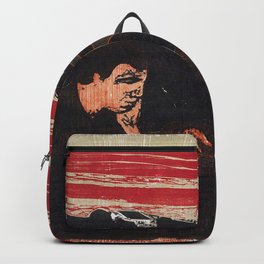 Edvard Munch Evening Melancholy Backpack