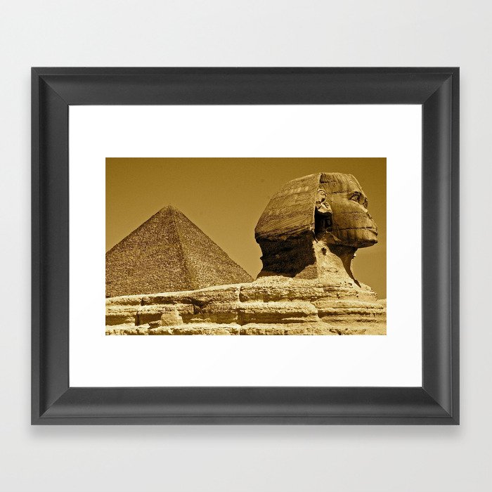 Great Sphinx II  Framed Art Print