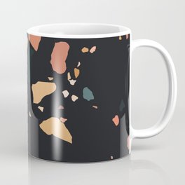 Dark Terrazzo Marble Coffee Mug
