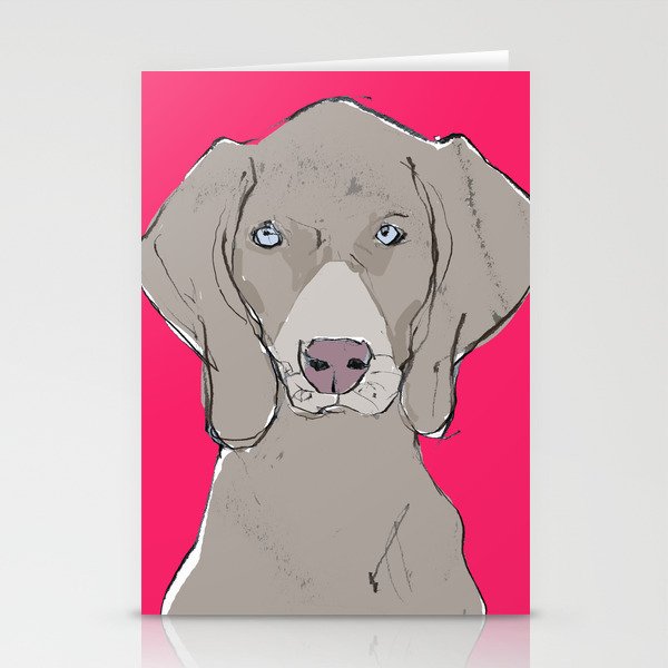 Cover Boy Weim Stationery Cards