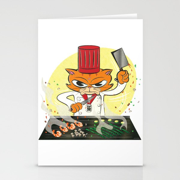 Cuddly Critters + Sharp Weapons #6 Stationery Cards