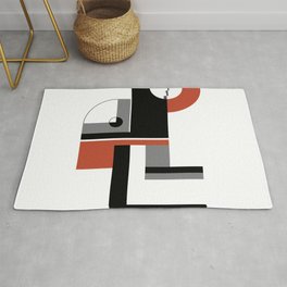 HausWeimar Rug | Beautiful, Simple, Form, Black, Inspirational, Architectural, White, Original, Ourmind, Creative 