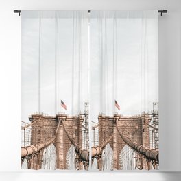 Brooklyn Bridge New York Blackout Curtain