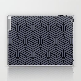 Black and Blue Cube Geometric Shape Pattern Pairs DE 2022 Popular Color Pencil Lead DE5922 Laptop Skin