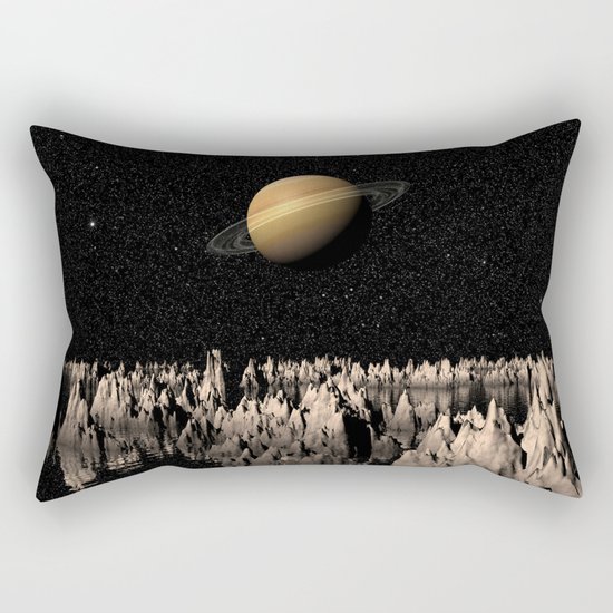 Planet Saturn Rectangular Pillow