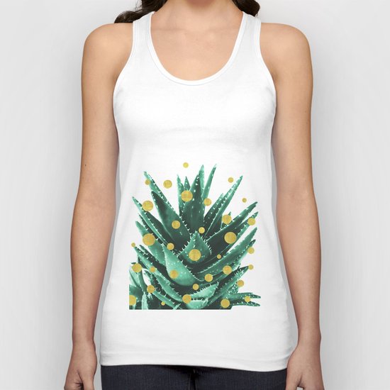 Christmas Succulent Unisex Tank Top