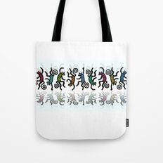 DANCING CATS LINE DANCE Tote Bag