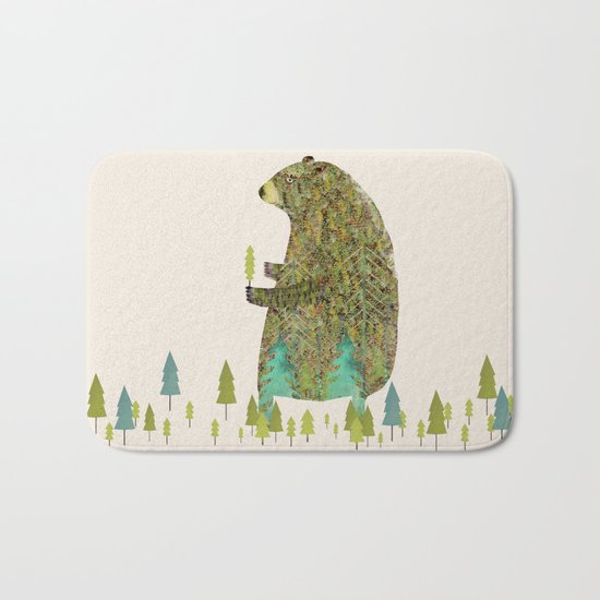 the forest keeper Bath Mat