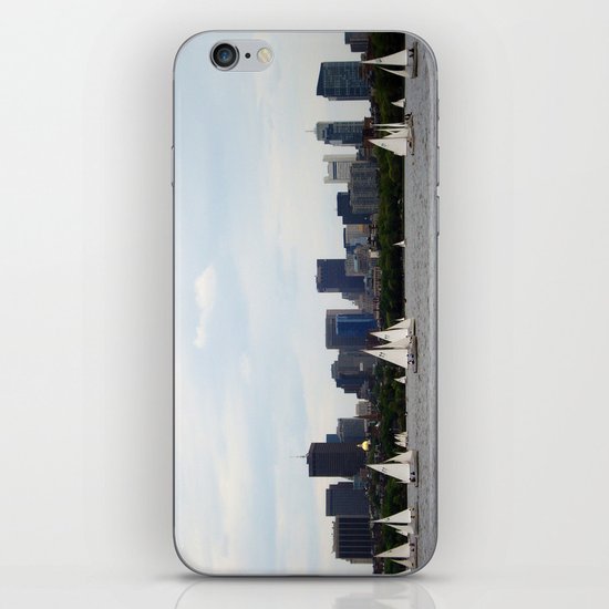 Boston skyline iPhone & iPod Skin