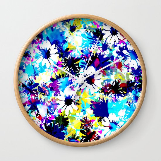 Floral 2 Wall Clock