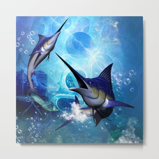Marlin Metal Print