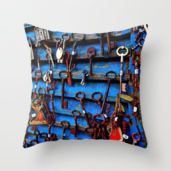 Unlock Me Throw Pillow