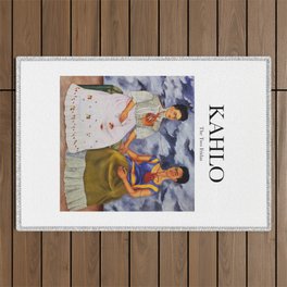Kahlo - The Two Fridas Outdoor Rug