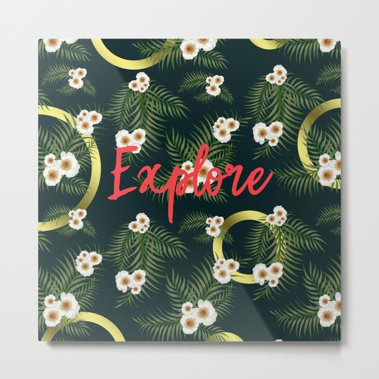 EXPLORE #society6 #decor #buyart Metal Print