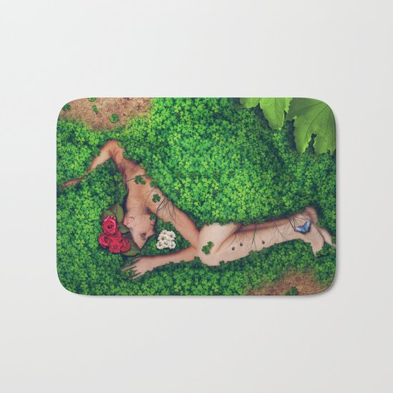 Born in Nature Bath Mat