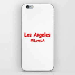 "#iLoveLA" Cute Design. Buy Now iPhone Skin