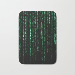 The Matrix Code Bath Mat | Thematrix, Green, Morpheus, Reeves, Keanureeves, Painting, Neo, Trinity, Keanu, Code 