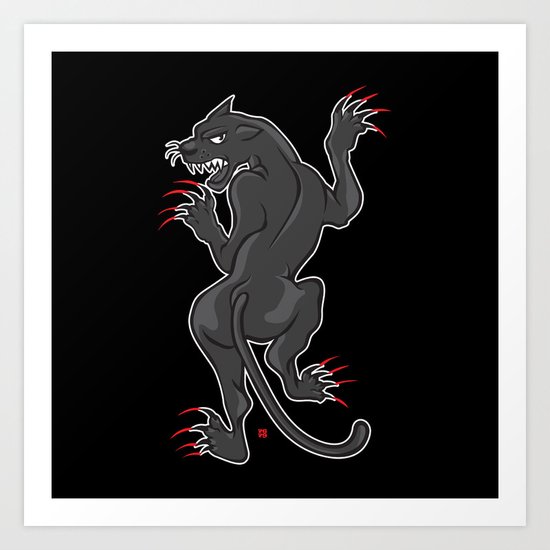PP (Panther Power) Art Print