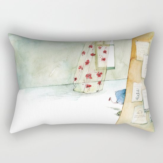 Runway Princess Rectangular Pillow