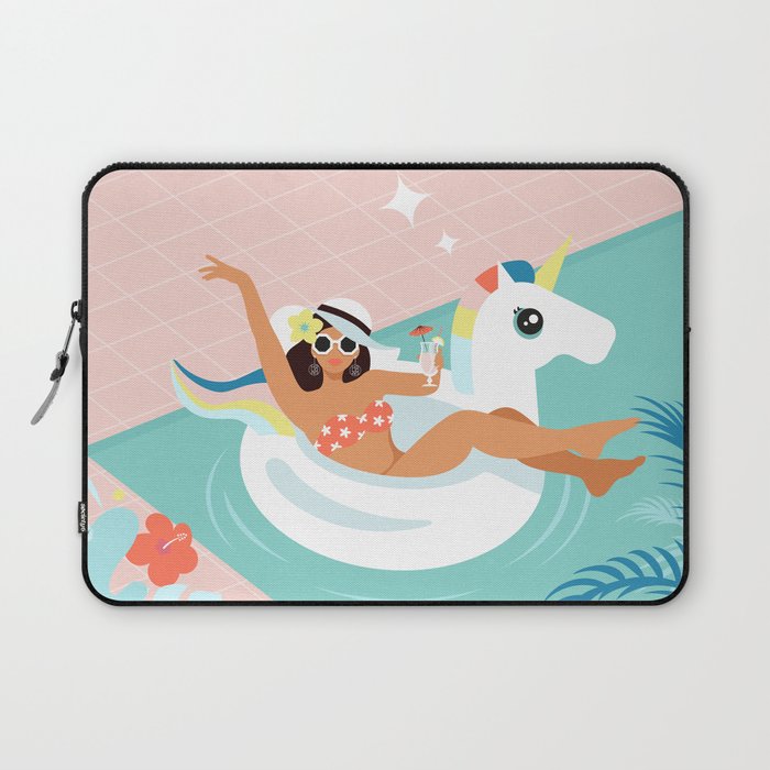 Summer unicorn Laptop Sleeve