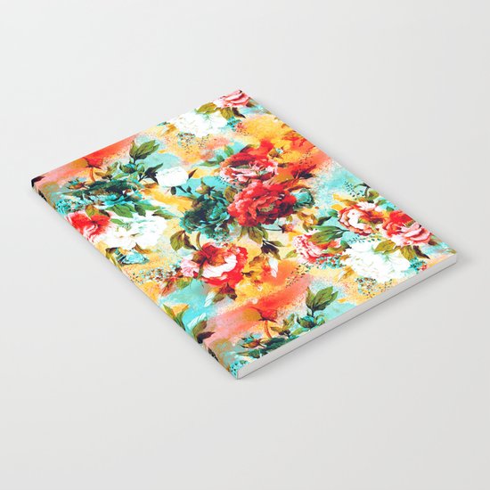 Floral Camouflage Notebook