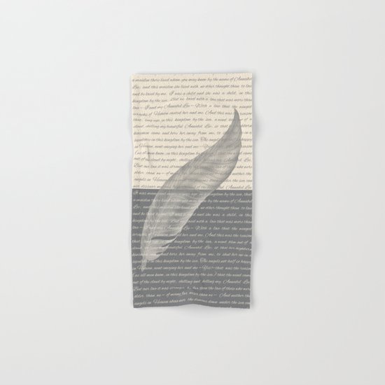 ANNABEL LEE (Allan Poe) Hand & Bath Towel