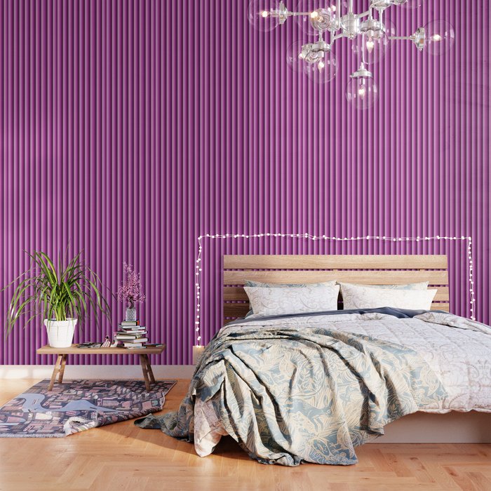 Pattern purple stripes Wallpaper