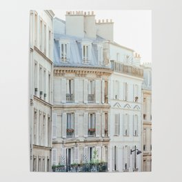 Montmartre Sunrise - Paris France Travel Photography Poster