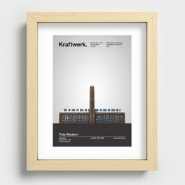 Kraftwerk at the Tate Modern Recessed Framed Print