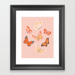 Butterflies Framed Art Print