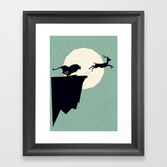I is for Impala Framed Art Print
