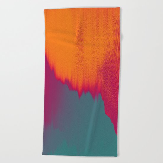 Solar Flare Beach Towel