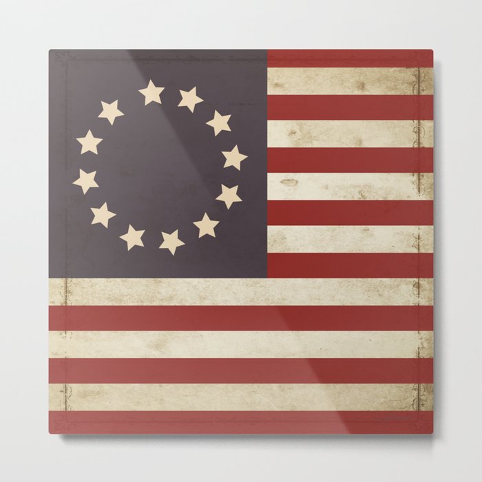 Betsy Ross Flag Metal Print