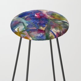 Flowers Counter Stool